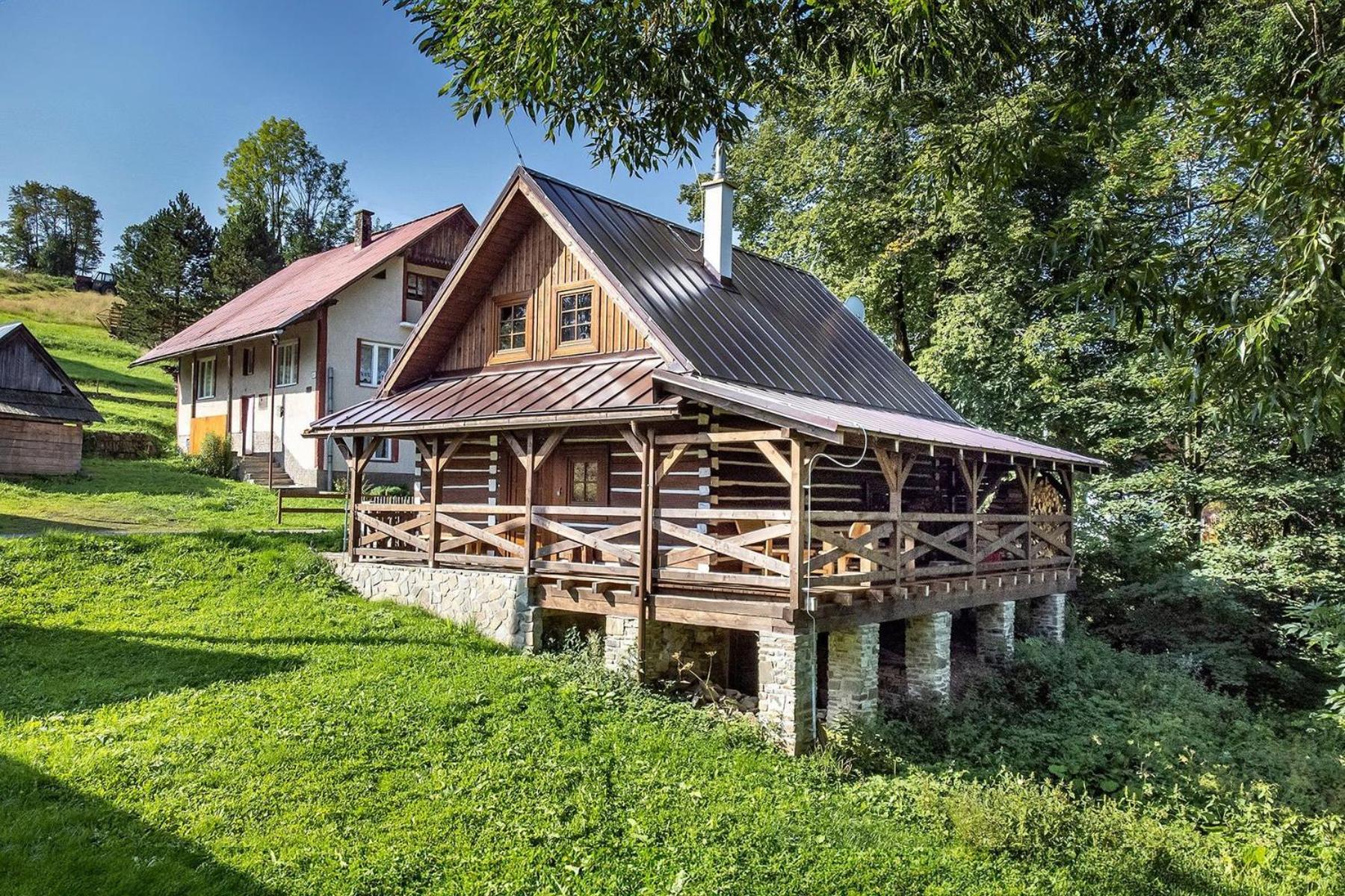 Drevenica Na Kraji Sveta Villa Osturna Bagian luar foto